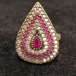 Turkish Handmade- ottoman Ruby- 925-